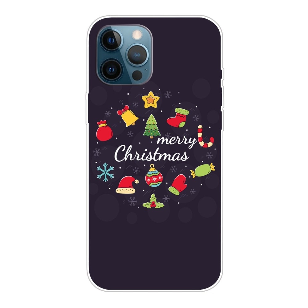 iPhone 14 Pro Max TPU Case with Christmas Design - Merry Christmas