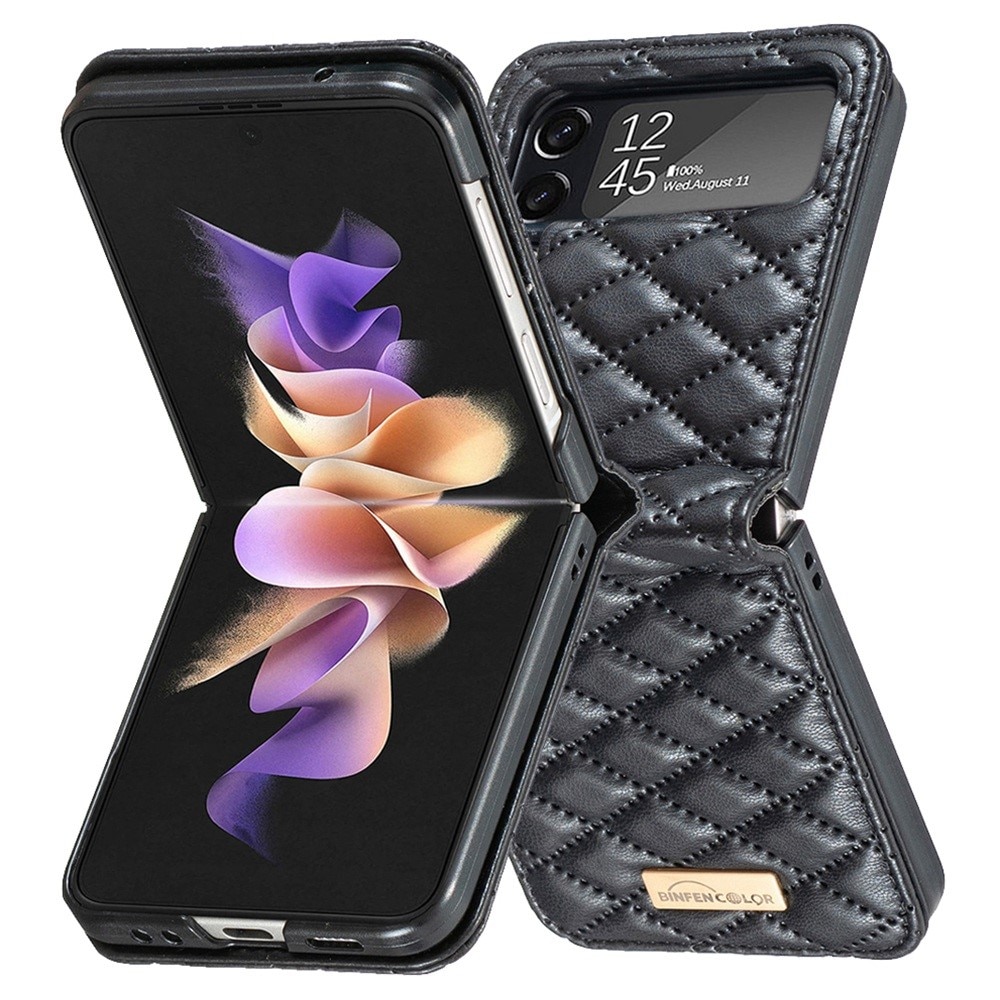 Samsung Galaxy Z Flip 3 Quilted Cover Black