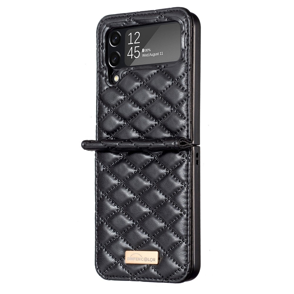 Samsung Galaxy Z Flip 3 Quilted Cover Black