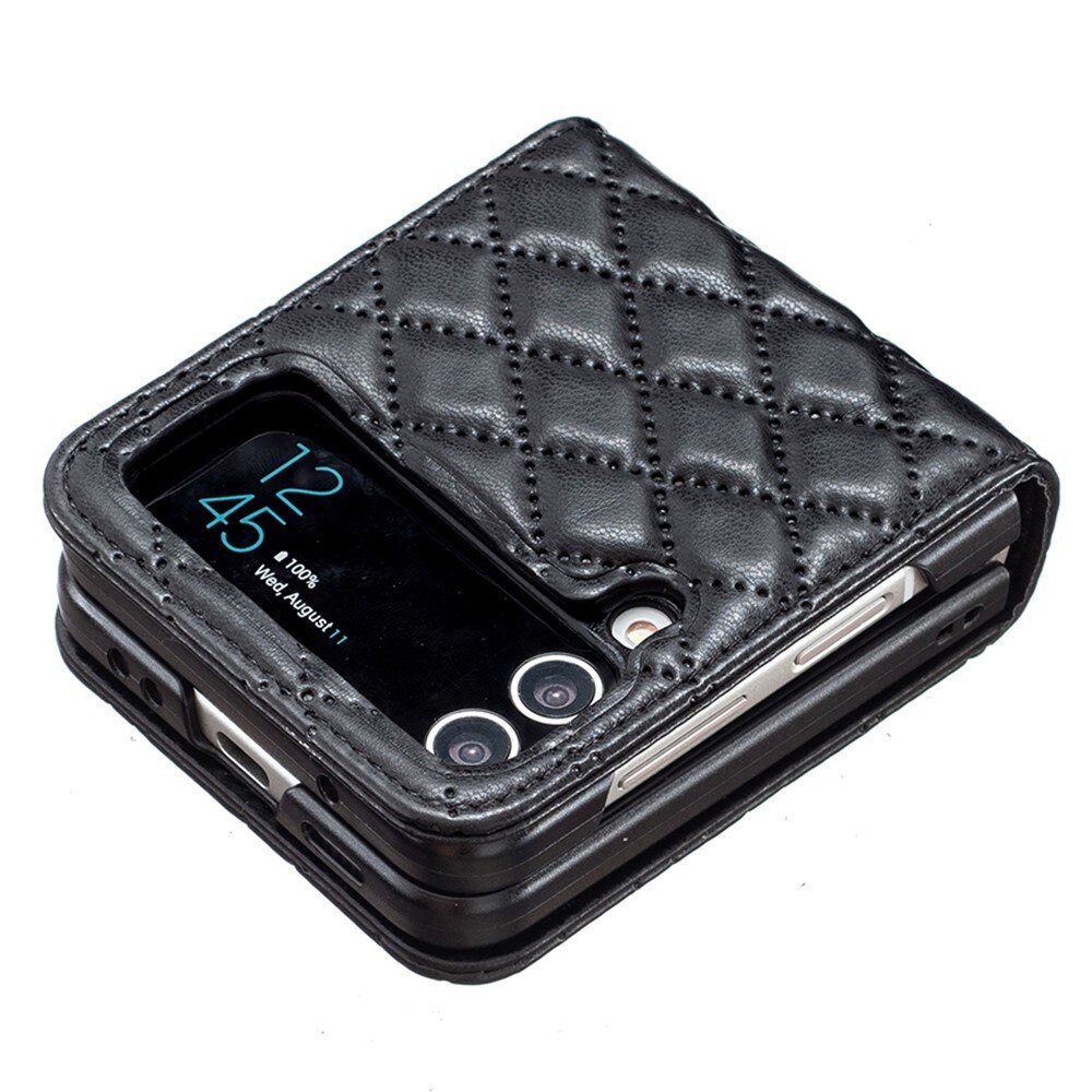 Samsung Galaxy Z Flip 3 Quilted Cover Black