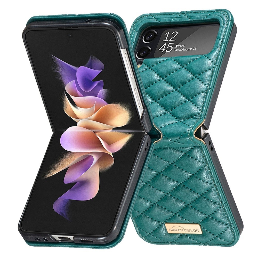 Samsung Galaxy Z Flip 3 Quilted Cover Green