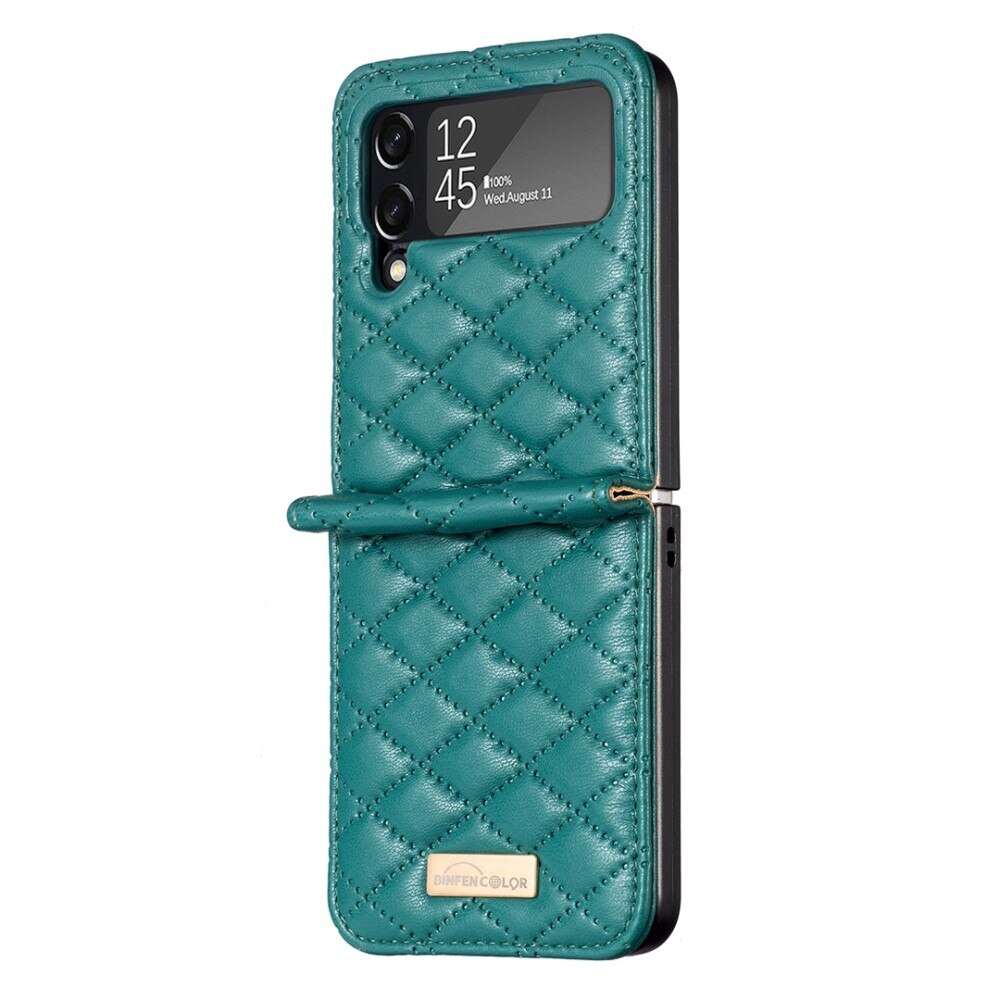 Samsung Galaxy Z Flip 3 Quilted Cover Green