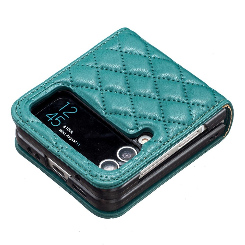 Samsung Galaxy Z Flip 3 Quilted Cover Green