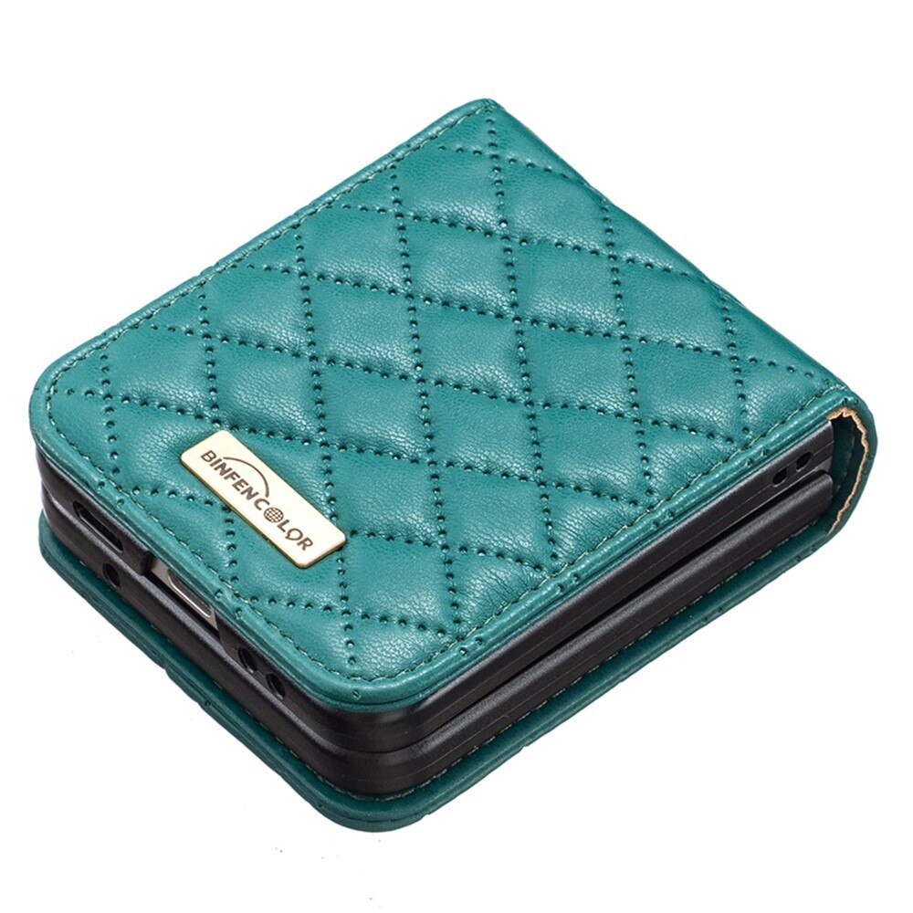 Samsung Galaxy Z Flip 3 Quilted Cover Green