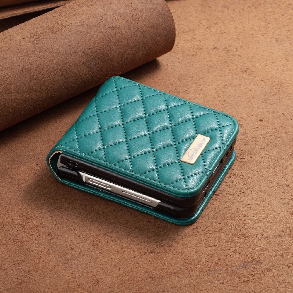 Samsung Galaxy Z Flip 3 Quilted Cover Green