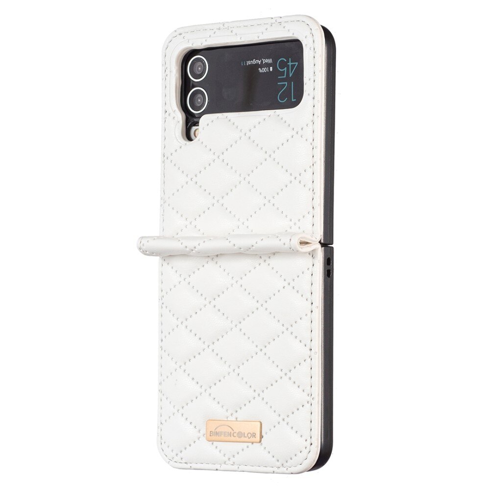 Samsung Galaxy Z Flip 3 Quilted Cover White