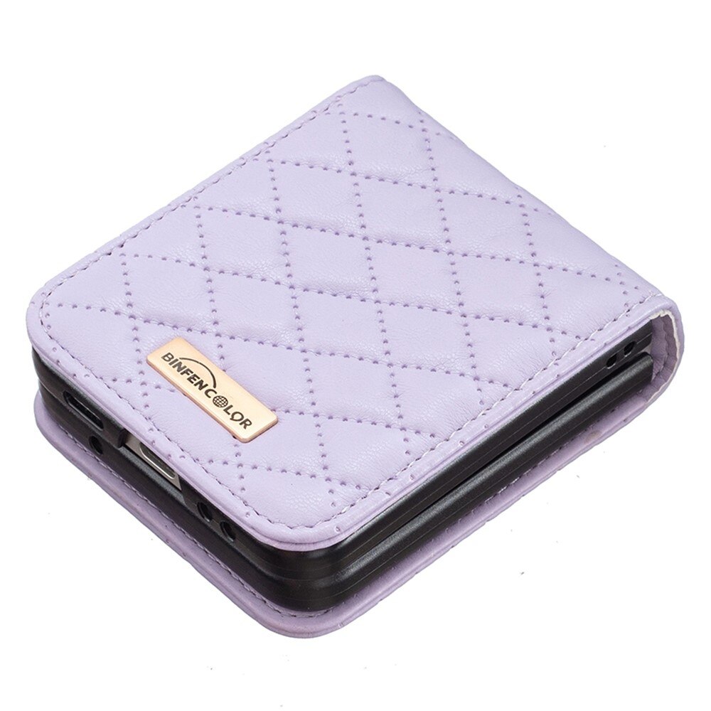 Samsung Galaxy Z Flip 3 Quilted Cover Purple