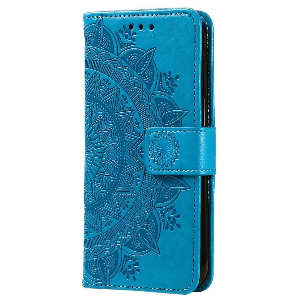 Xiaomi 12T/12T Pro Leather Cover Mandala Blue