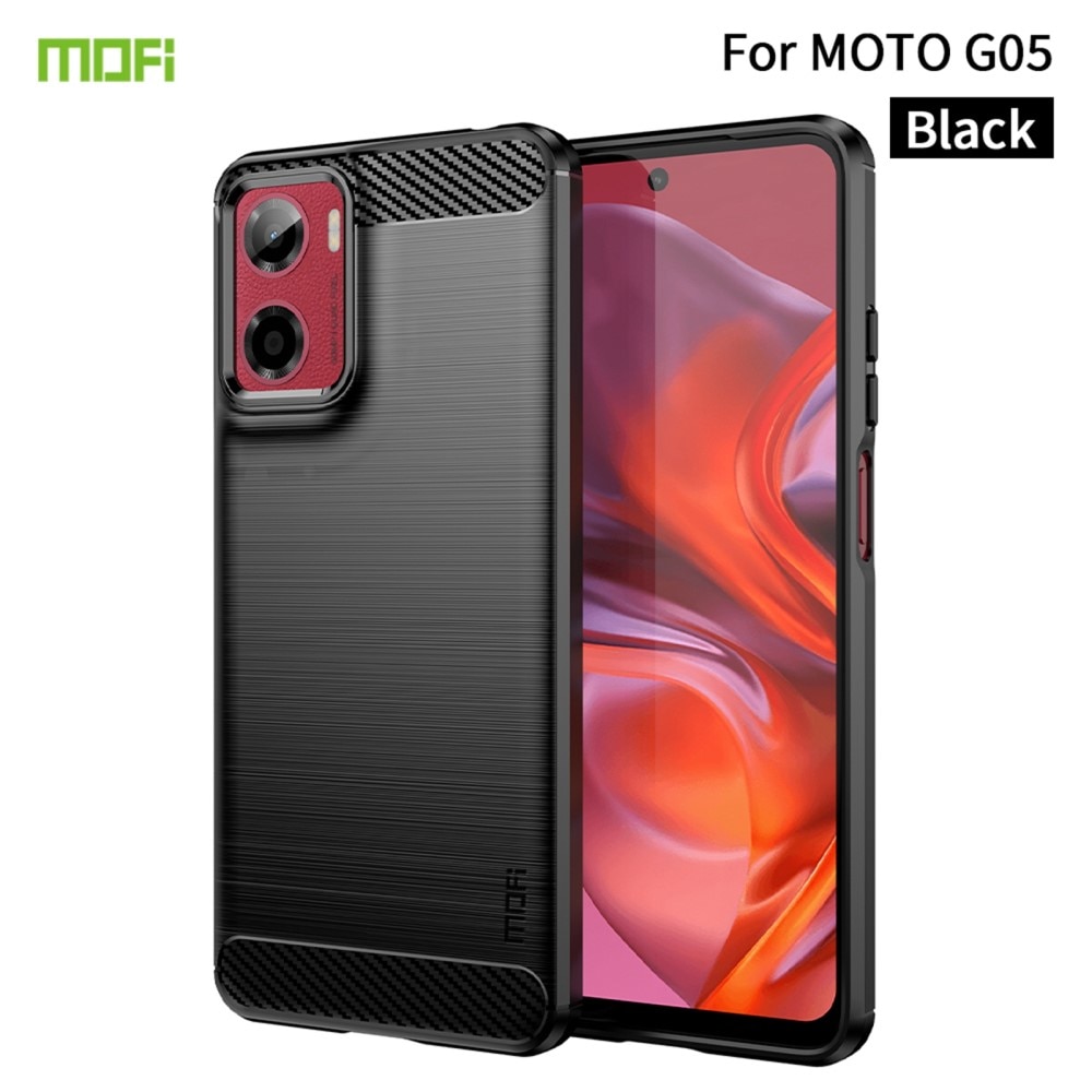 Motorola Moto G05 Brushed TPU Case Black