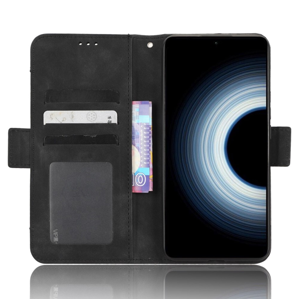 Xiaomi 12T/12T Pro Multi Wallet Case Black