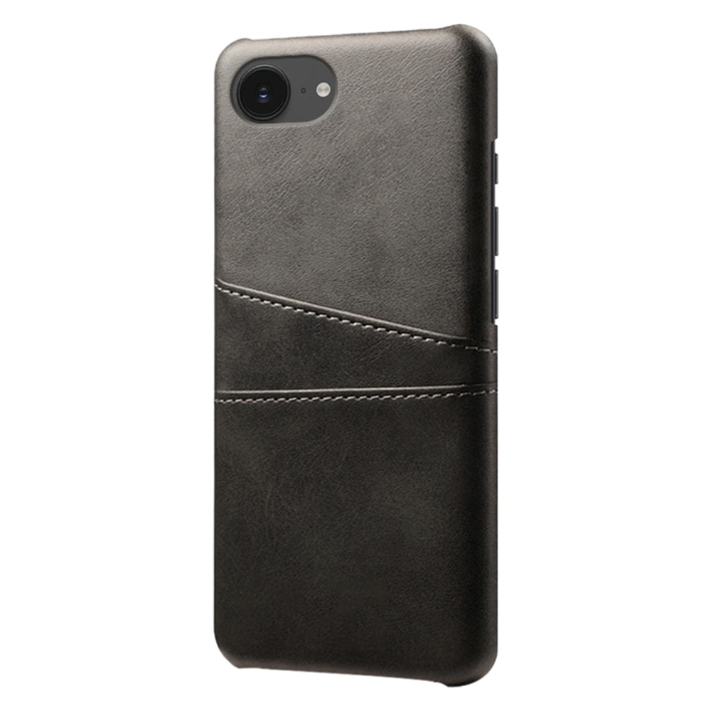 iPhone 16e Card Slots Case Black