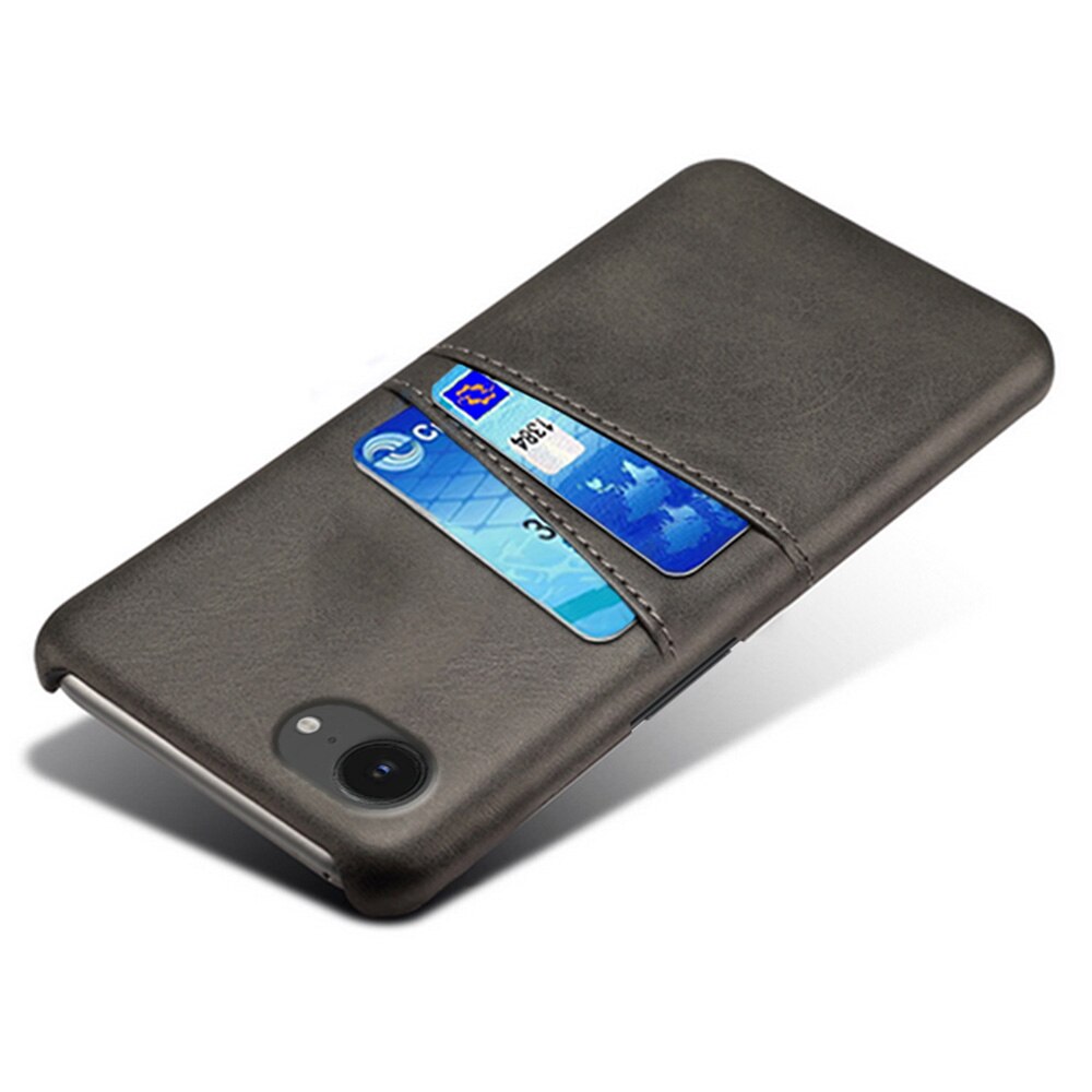 iPhone 16e Card Slots Case Black