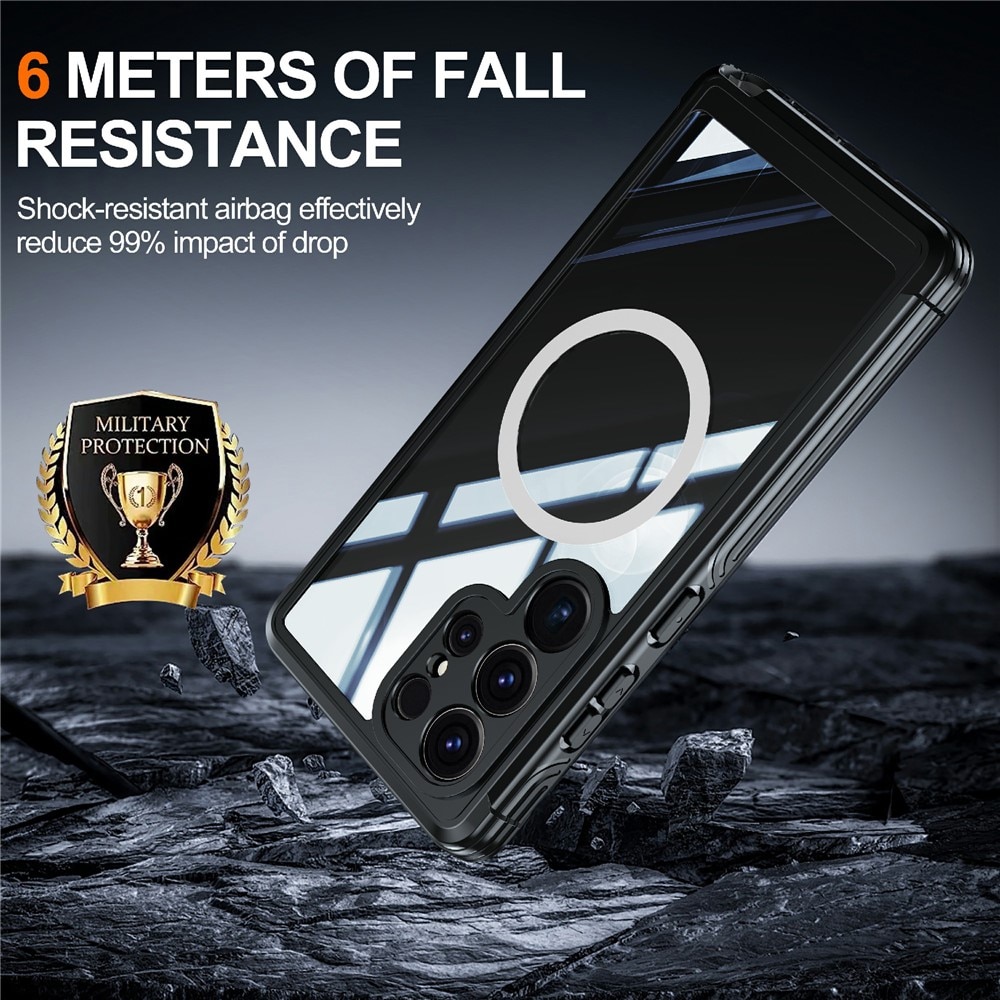 Samsung Galaxy S25 Ultra Premium Full Protection Case Black