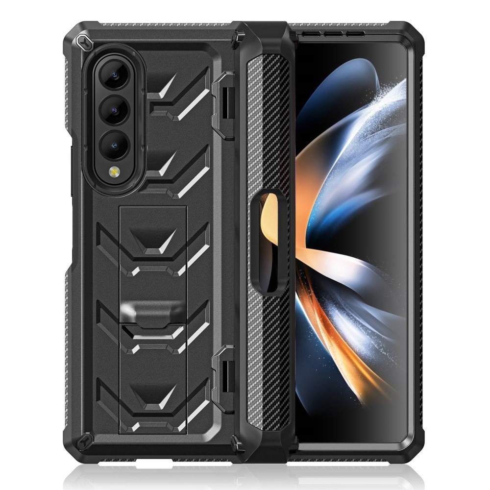 Samsung Galaxy Z Fold 4 Tactical Full Protection Case Black