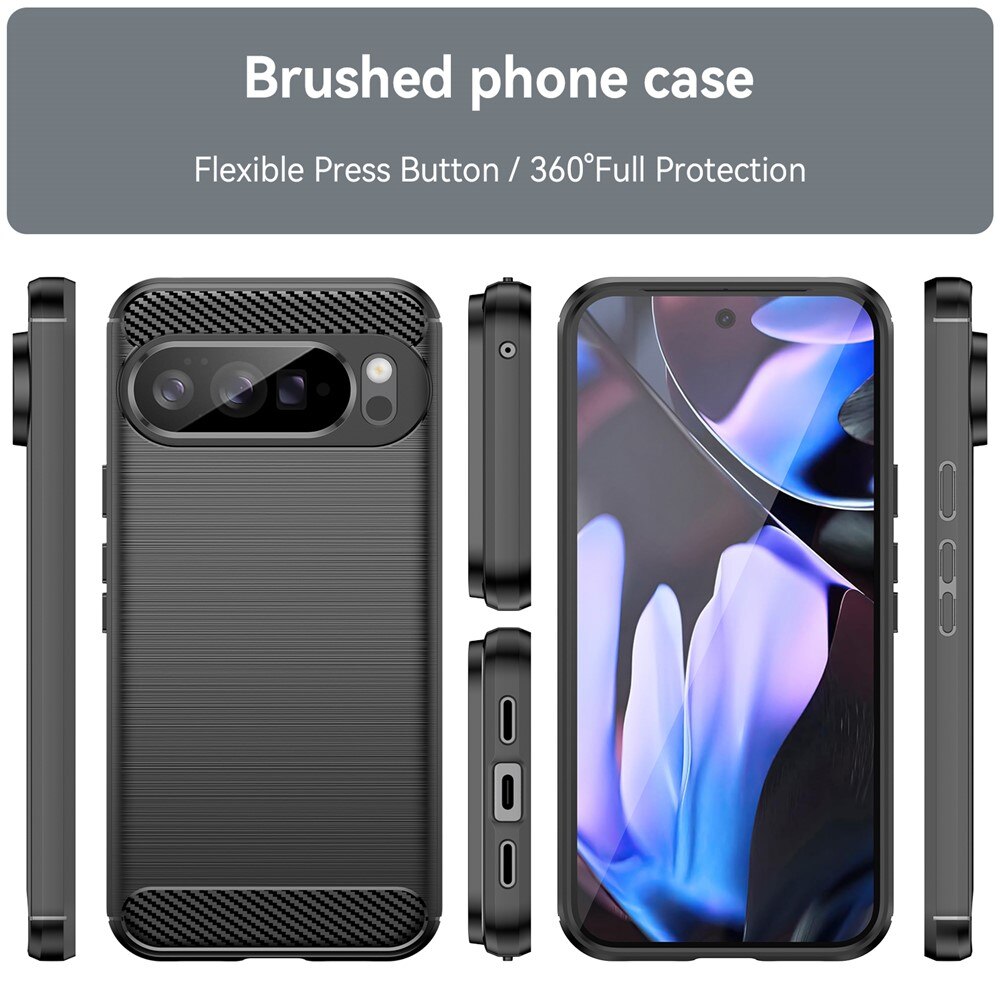 Google Pixel 10 Pro XL Brushed TPU Case Black