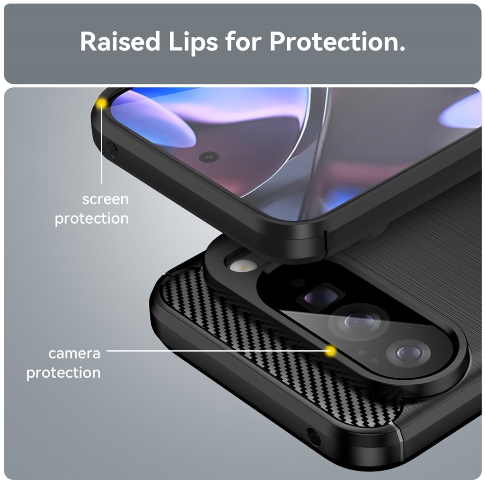 Google Pixel 10 Pro XL Brushed TPU Case Black