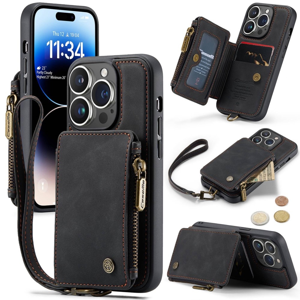 iPhone 14 Pro Max Multi-Slot Case Black