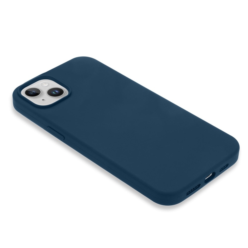 iPhone 14 Silicone Case Blue