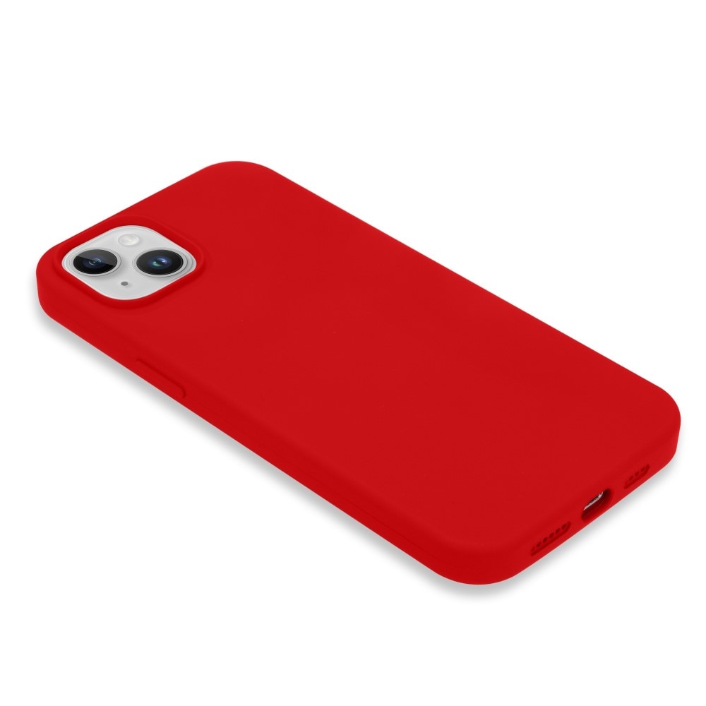 iPhone 14 Silicone Case Red