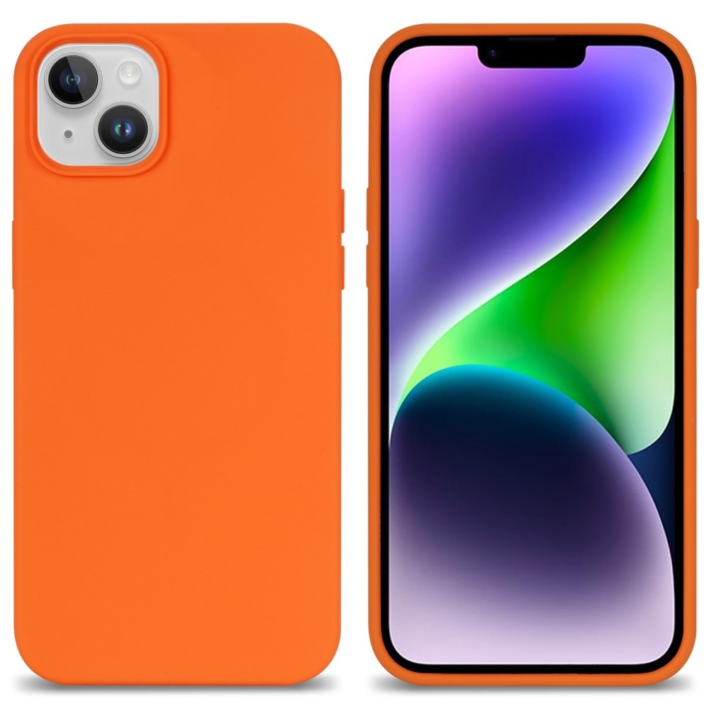 iPhone 14 Silicone Case Orange