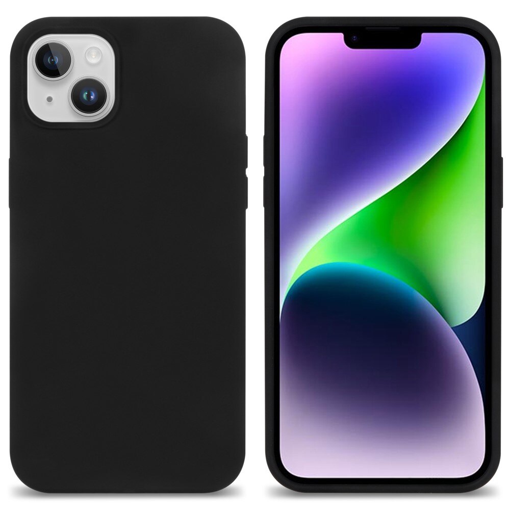 iPhone 14 Plus Silicone Case Black