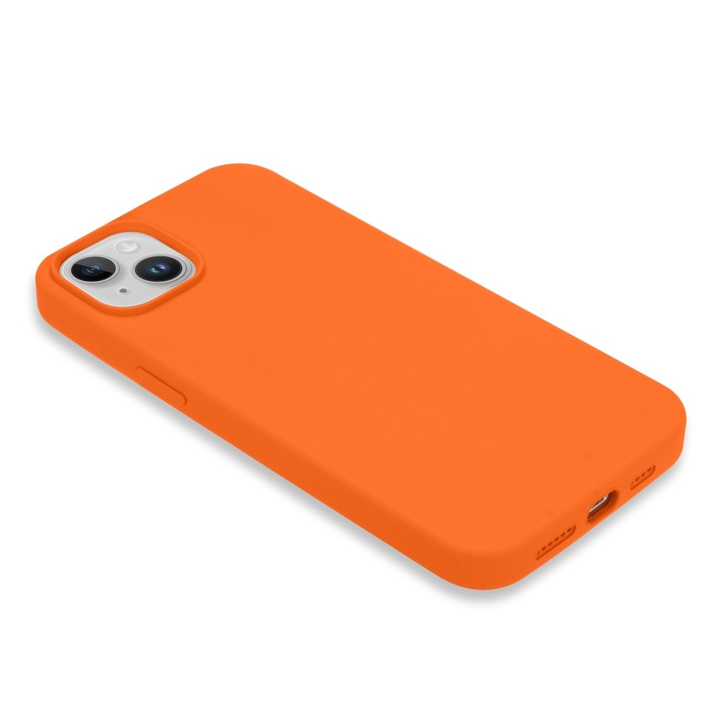 iPhone 14 Plus Silicone Case Orange