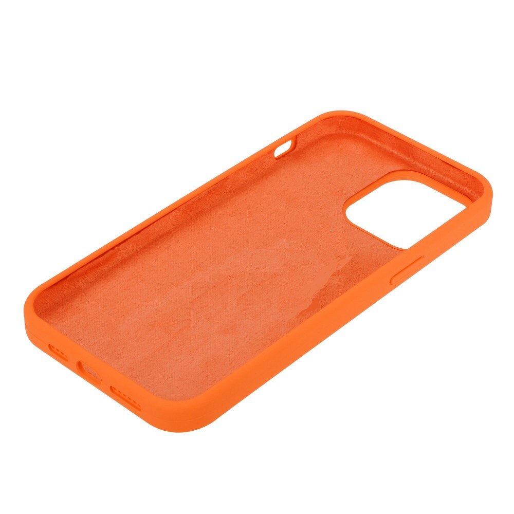 iPhone 14 Plus Silicone Case Orange