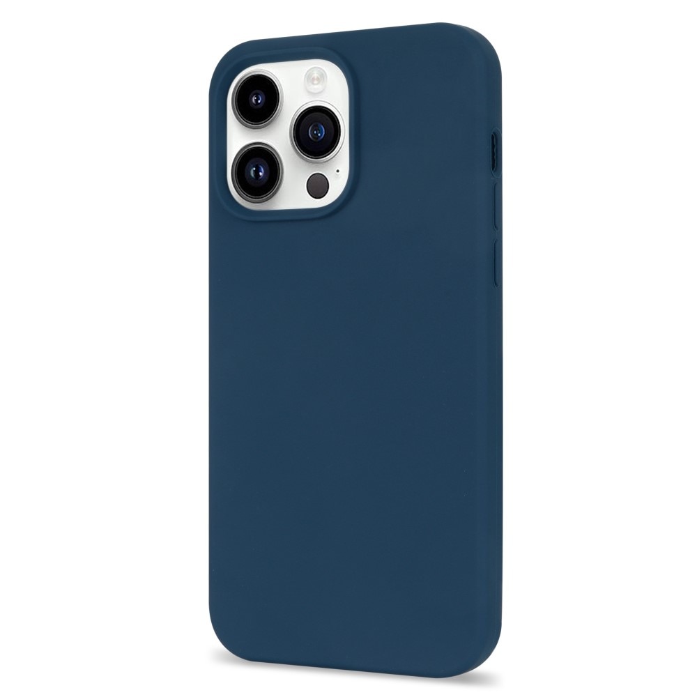 iPhone 14 Pro Silicone Case Blue