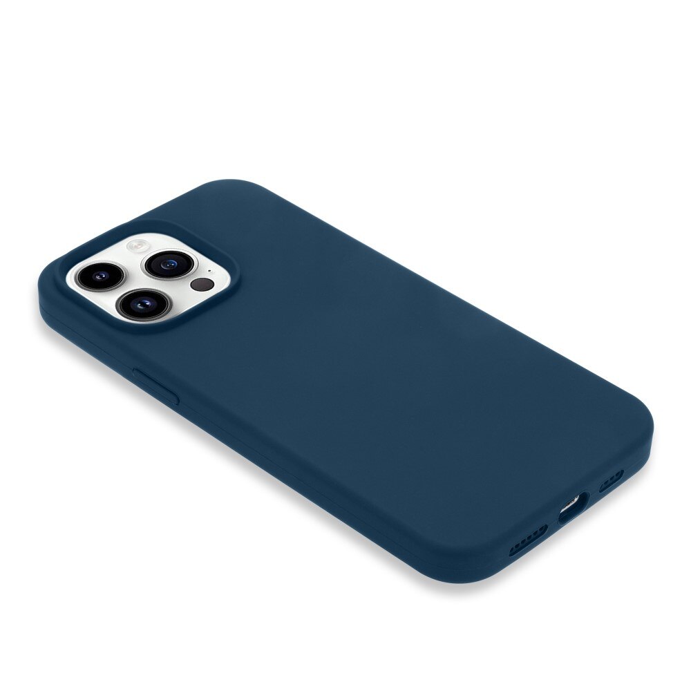 iPhone 14 Pro Silicone Case Blue