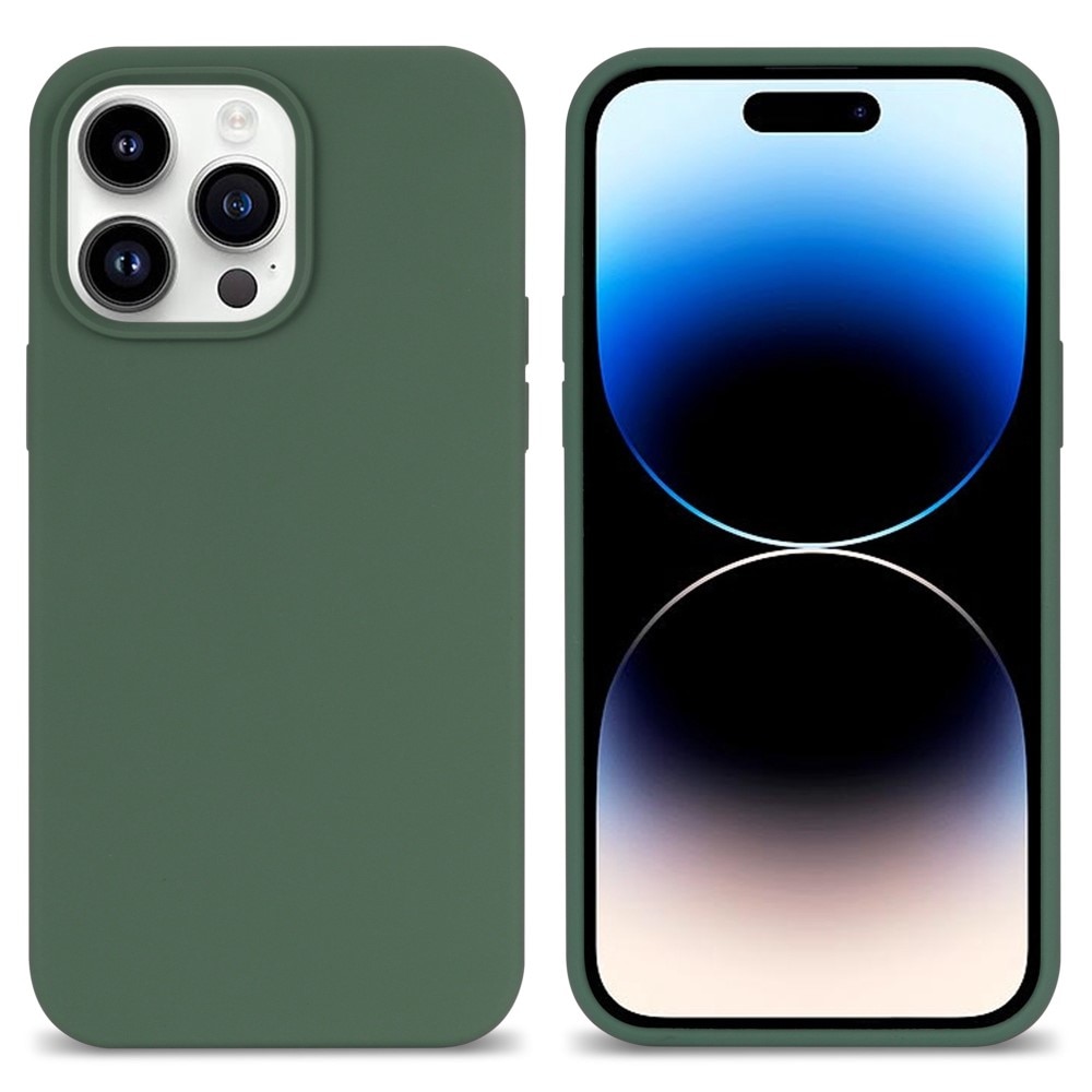 iPhone 14 Pro Silicone Case Green