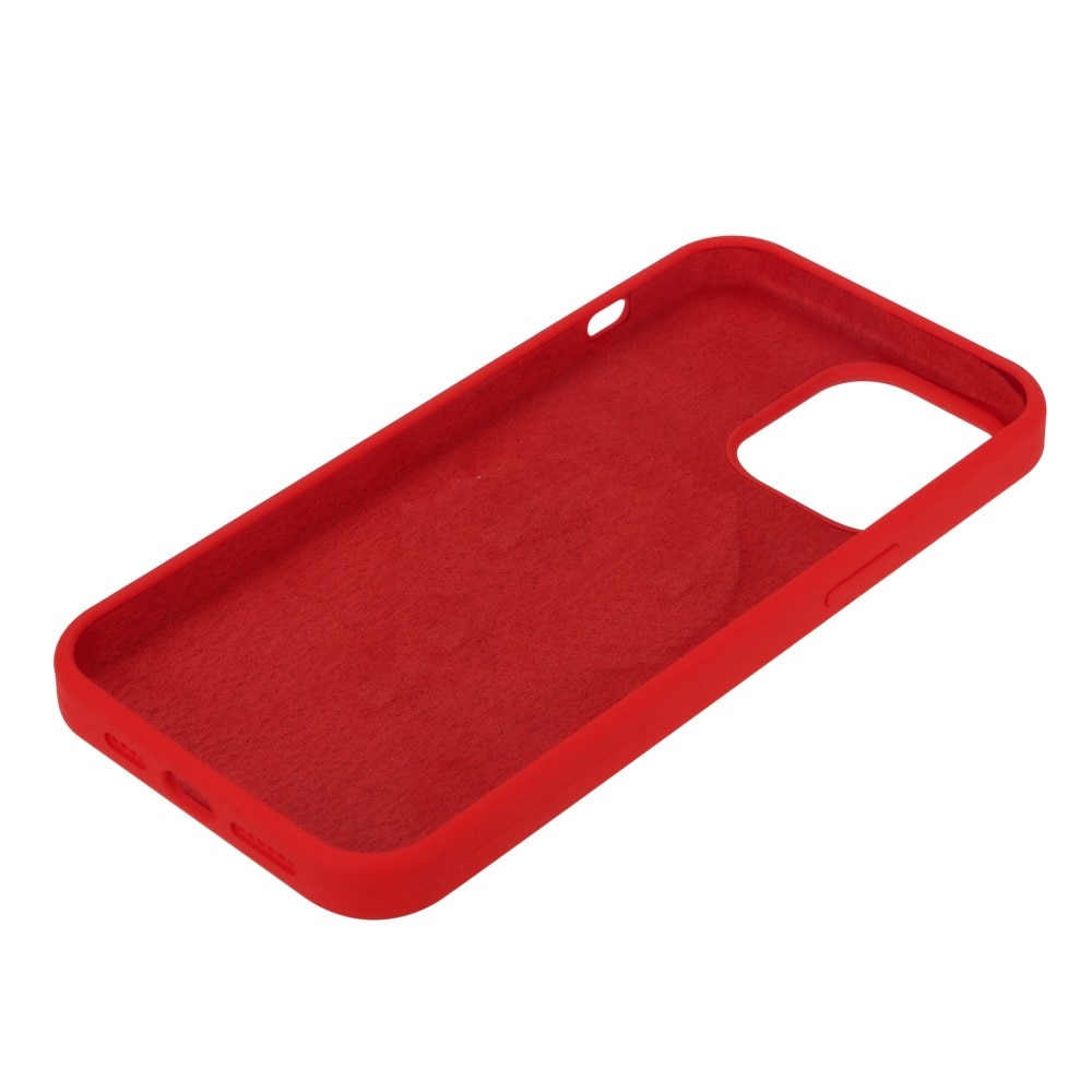 iPhone 14 Pro Silicone Case Red