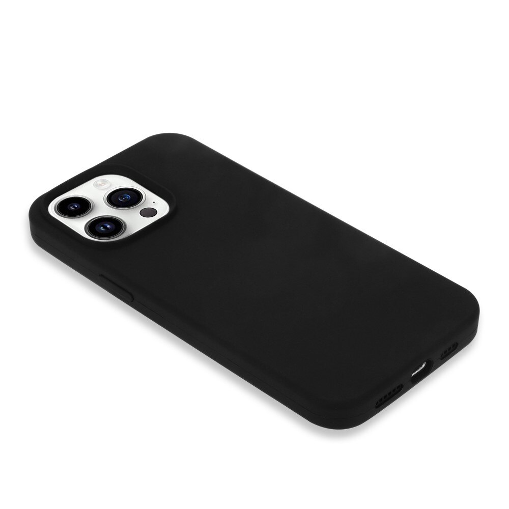 iPhone 14 Pro Max Silicone Case Black