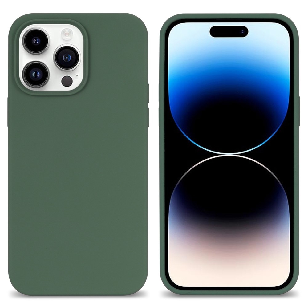 iPhone 14 Pro Max Silicone Case Green