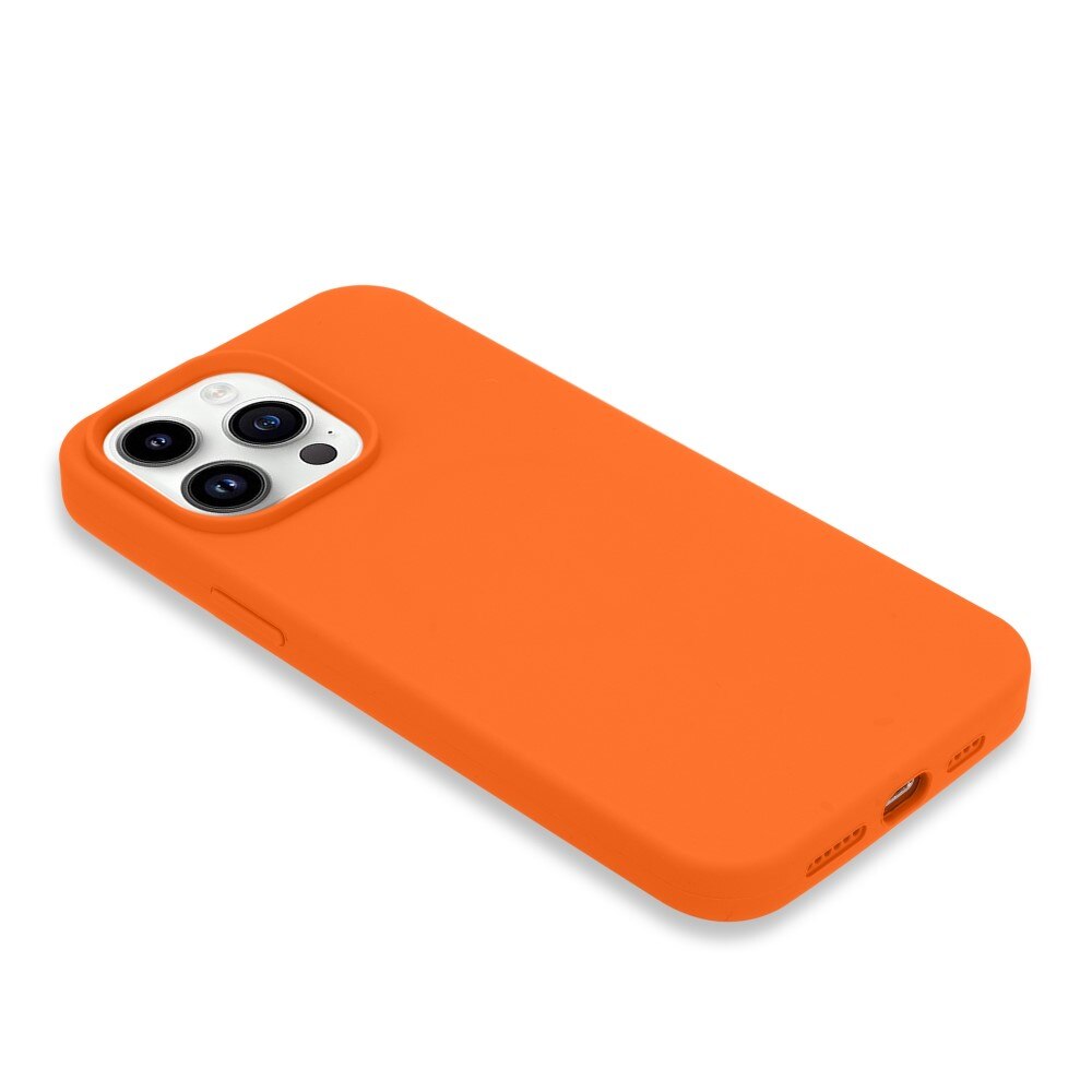 iPhone 14 Pro Max Silicone Case Orange