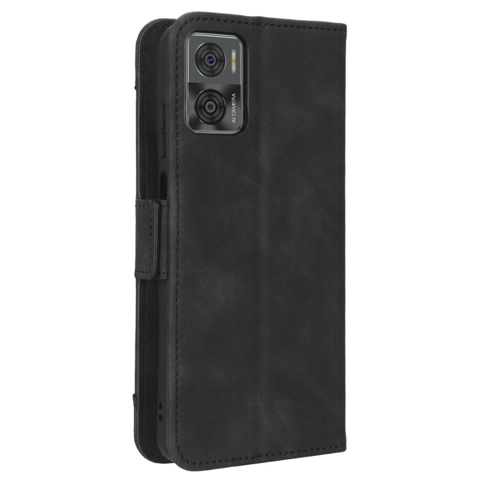 Motorola Moto E22i Multi Wallet Case Black