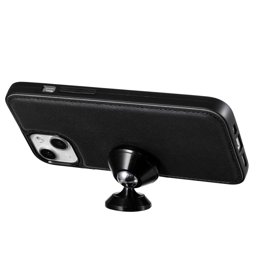 iPhone 14 Magnetic Book Cover Black