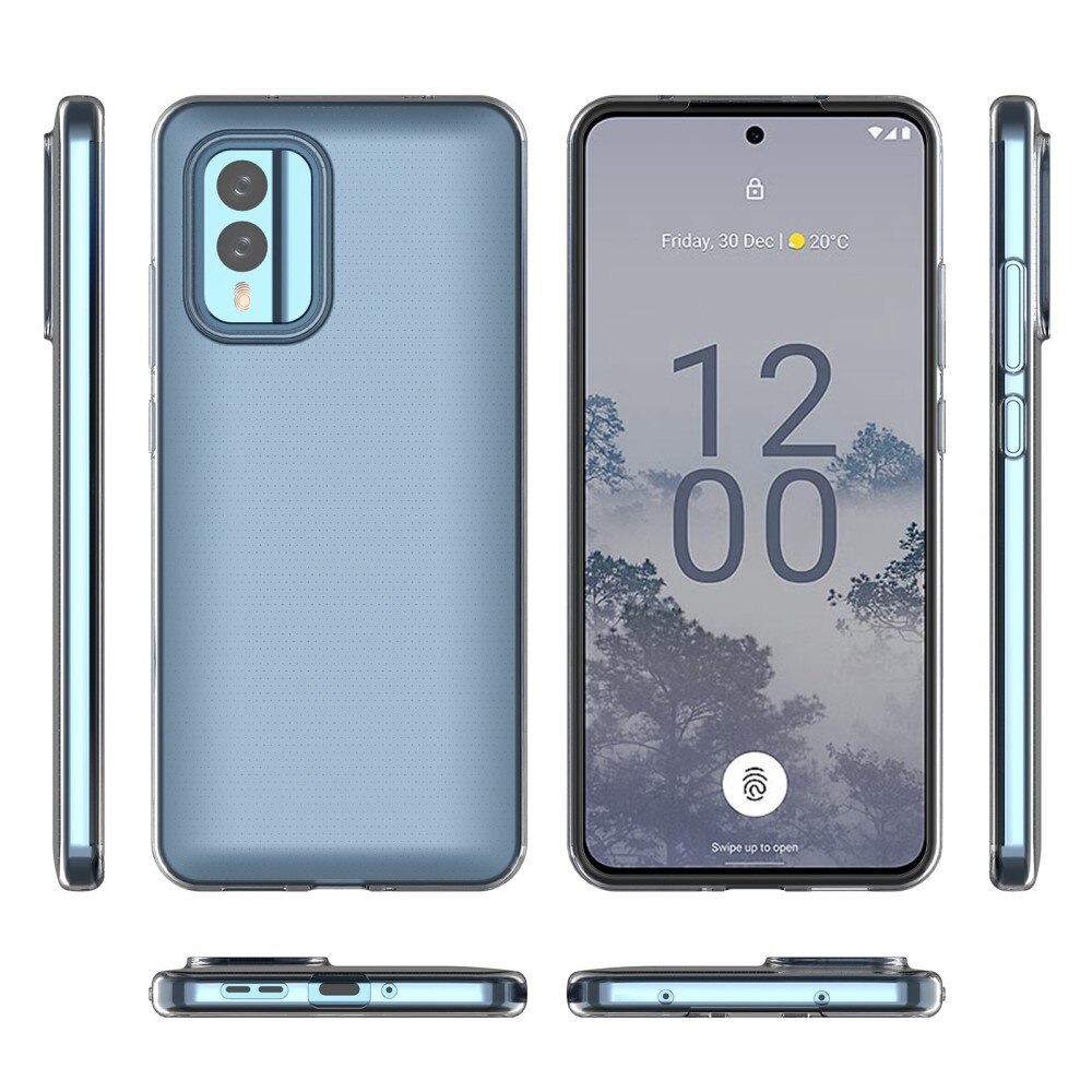 Nokia X30 TPU Case Transparent