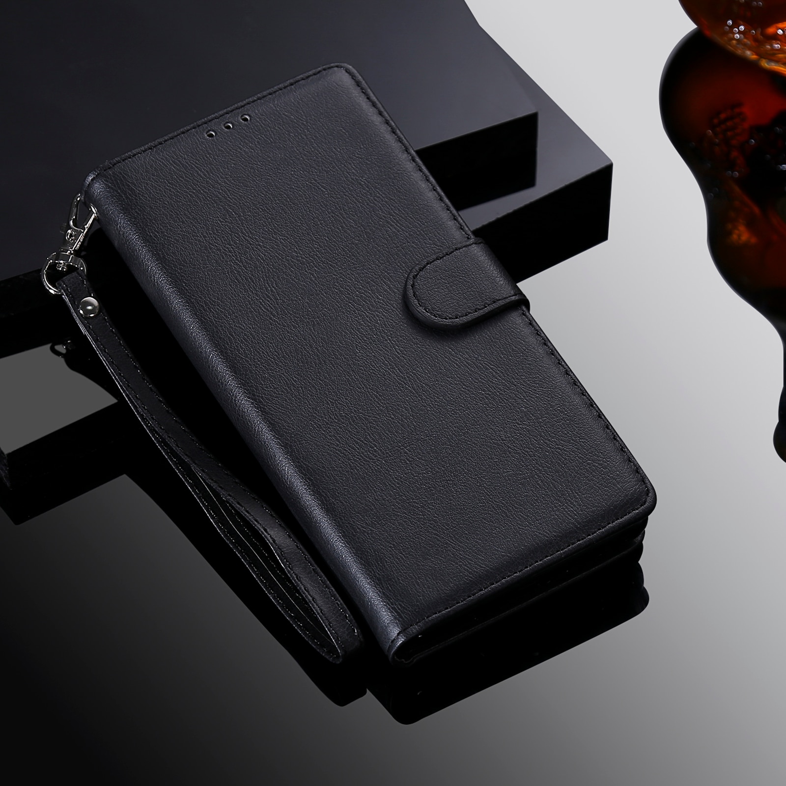 Samsung Galaxy A17 Magnetic Book Cover Black
