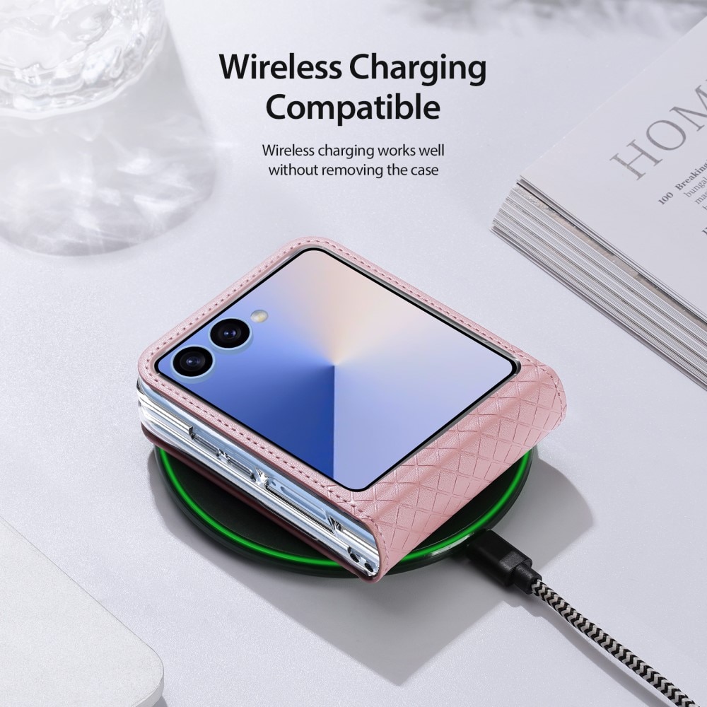 Samsung Galaxy Z Flip 7 Bril Series Pink