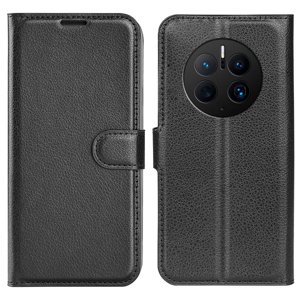 Huawei Mate 50 Pro Wallet Book Cover Black