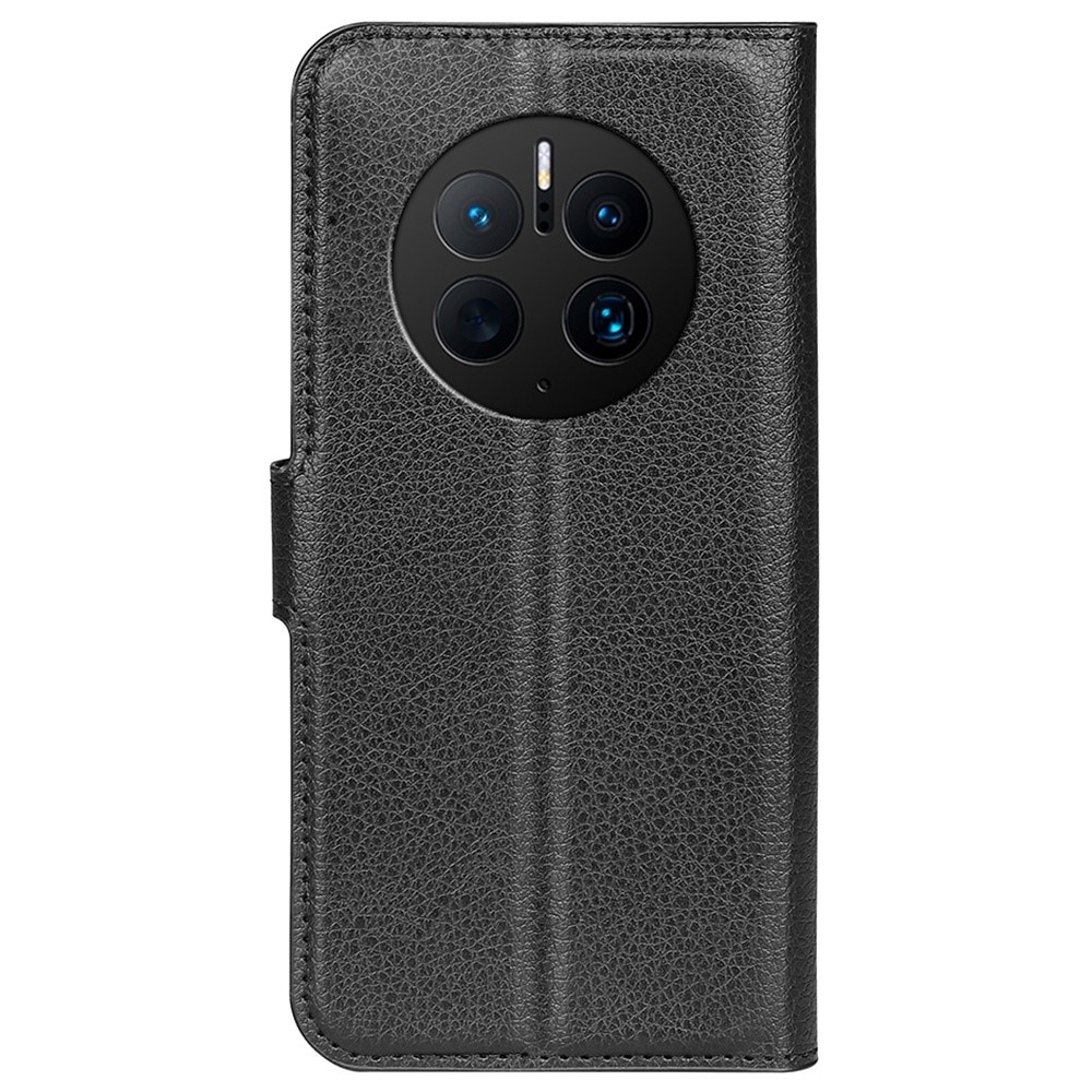 Huawei Mate 50 Pro Wallet Book Cover Black