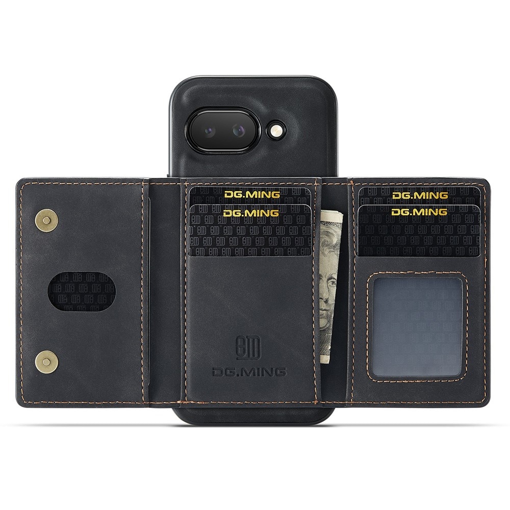 Google Pixel 9a Magnetic Card Slot Case Black
