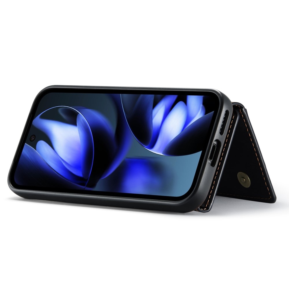 Google Pixel 9a Magnetic Card Slot Case Black