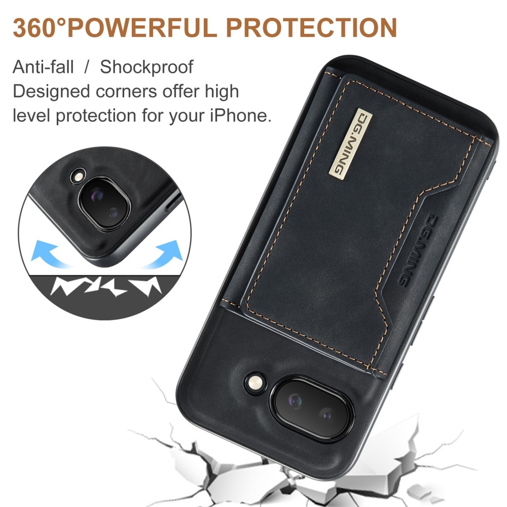 Google Pixel 9a Magnetic Card Slot Case Black