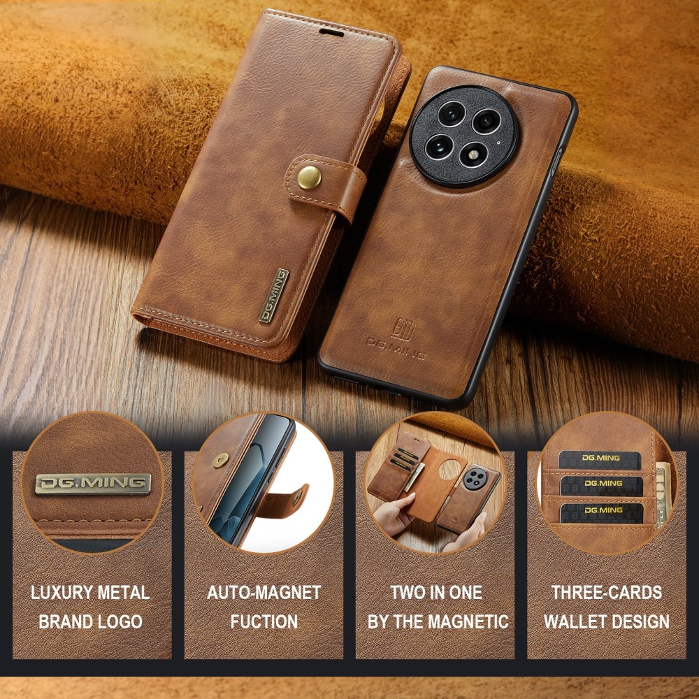  OnePlus 13 Magnet Wallet Cognac