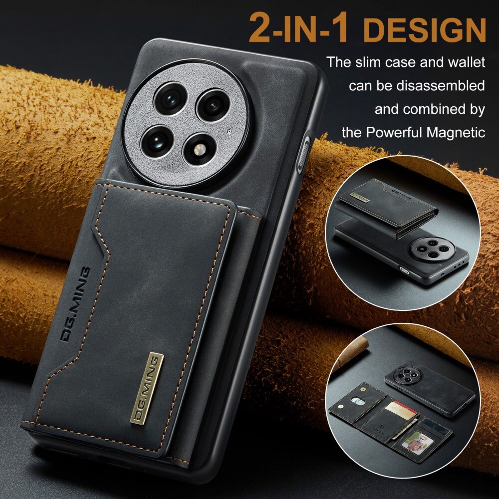  OnePlus 13 Magnetic Card Slot Case Black