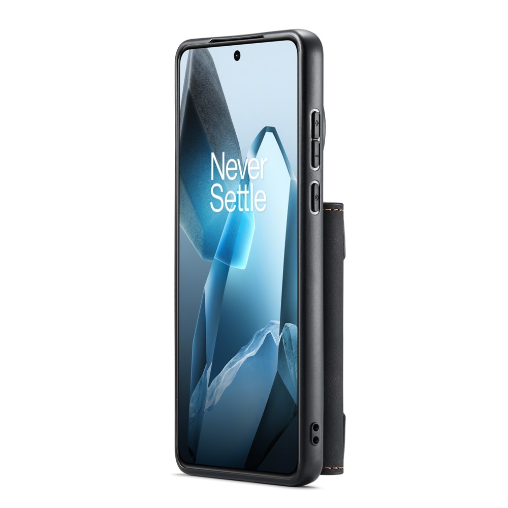  OnePlus 13 Magnetic Card Slot Case Black