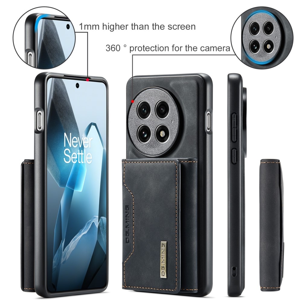  OnePlus 13 Magnetic Card Slot Case Black
