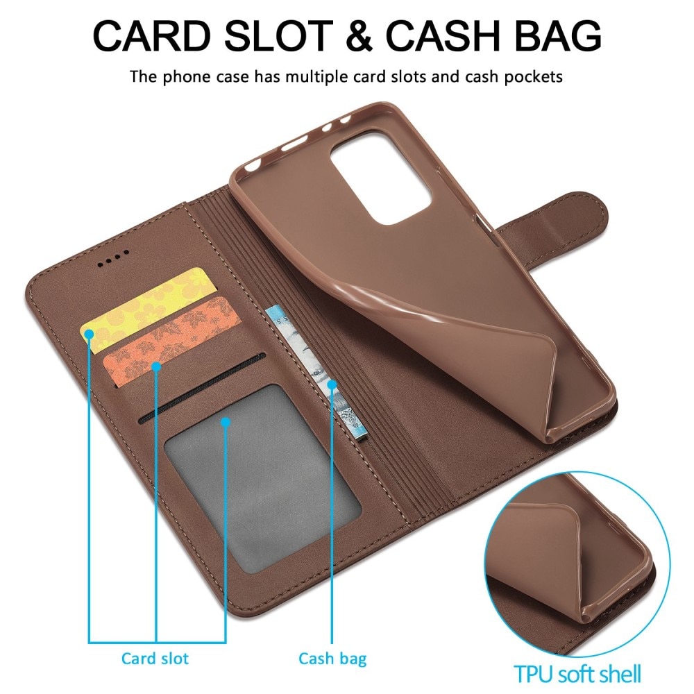 Xiaomi 12T/12T Pro Wallet Case Brown