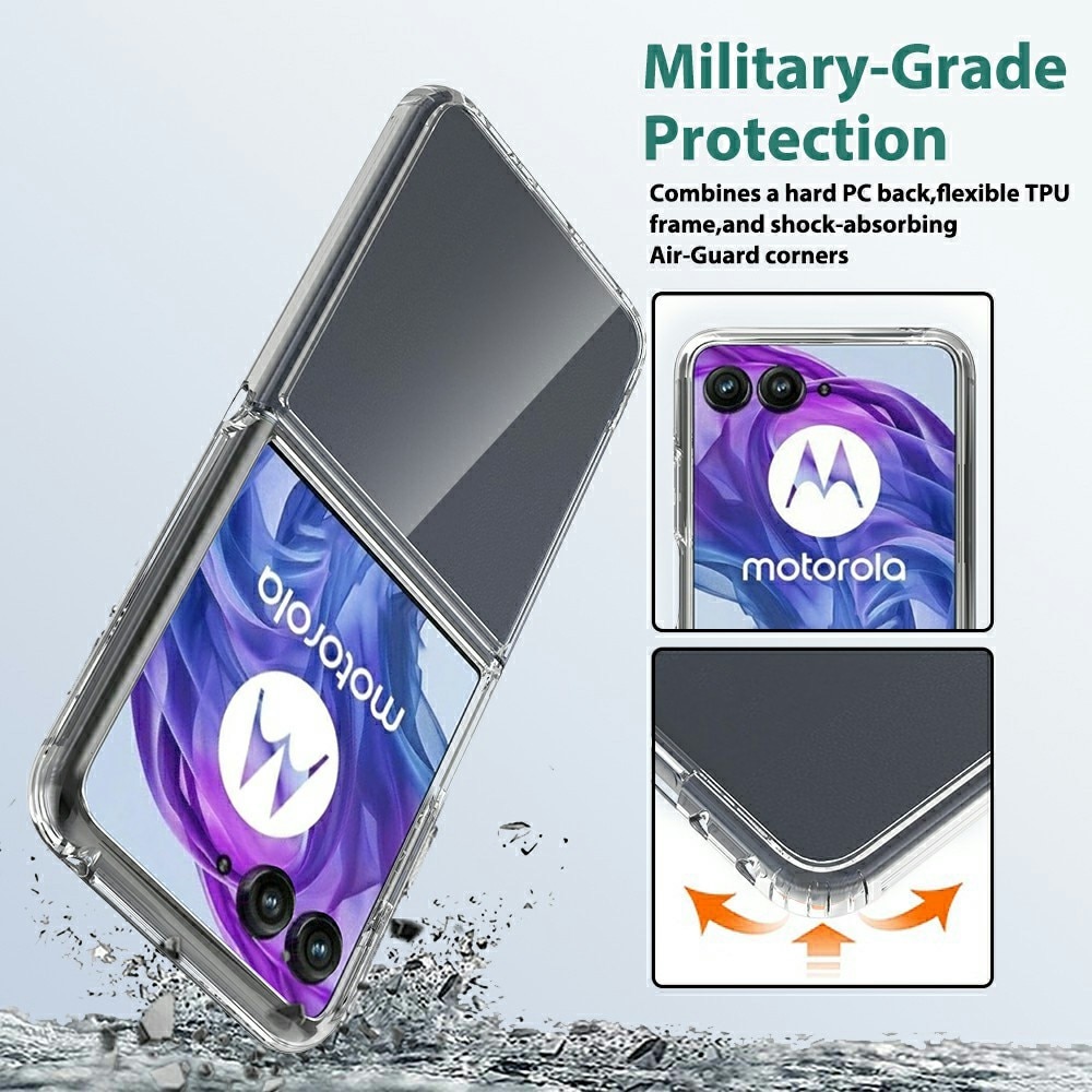 Motorola Razr 60 Ultra Hybrid Case Transparent